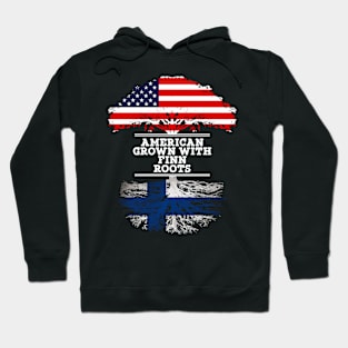 American Grown With Finn Roots - Gift for Finn From Finland Hoodie